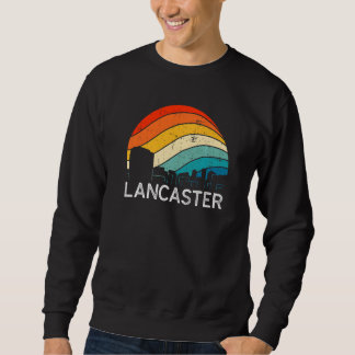 Sudadera Retro Pennsylvania Lancaster Skyline Vintage Urban