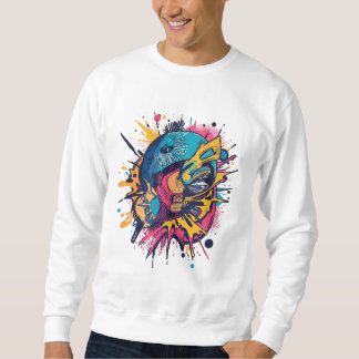 Sudadera Retro Pop Art Tee – Bold Youth Design