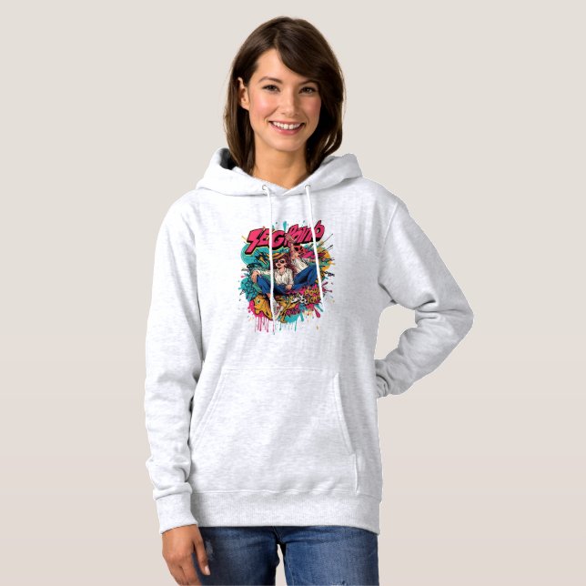 Sudadera Retro Pop Art Tee – Bright Youth Style (Anverso completo)