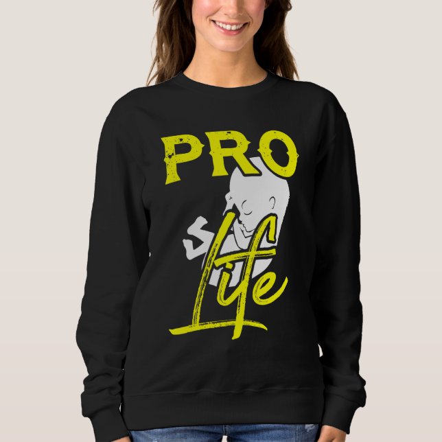 Sudadera Retro Pro Life Generation Anti Abortion Catholic C (Anverso)