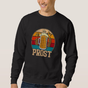 Sudadera Retro Prost Beer Mug Vintage Oktoberfest Beerfest