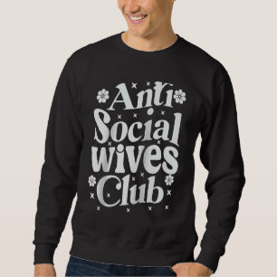Sudadera Retro Raglan, club de mujeres antisociales