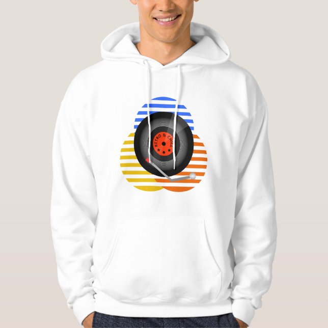 Sudadera Retro Record (Anverso)