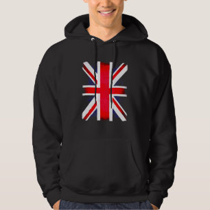 Sudadera Retro Reino Unido Inglaterra Unión Jack Uk Bandera