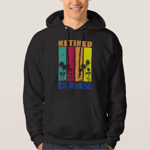 Sudadera Retro Retirado Er Enfermera Enfermería Retirada Rn