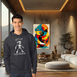 Sudadera Retro - Robot Hoodie de época