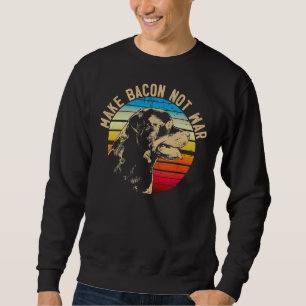 Sudadera Retro Rottweiler Hombres Mujeres Niños