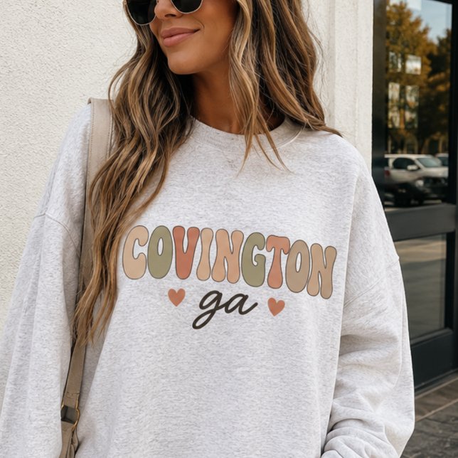 Sudadera Retro Rústico Covington Georgia (Subido por el creador)