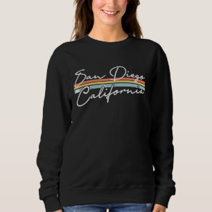 Sudadera Retro San Diego California