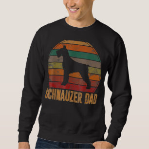Sudadera Retro Schnauzer Dad Standard Giant Dog Owner Masco