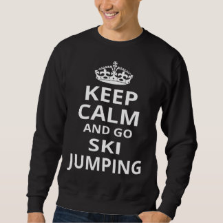 Sudadera Retro Ski Jumping 'Keep Calm and Go Ski Jumping'