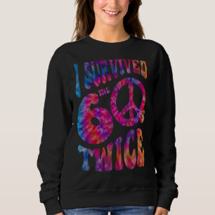 Sudadera Retro SOBREVIVIÓ A Mis SESENTA DOS VECES 70º cumpl