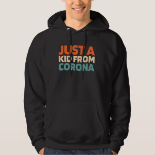 Sudadera Retro Solo Un Niño De California Corona American U