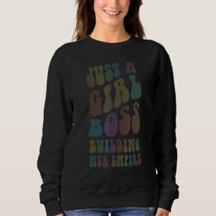 Sudadera Retro SOLO UNA JEFA CONSTRUYENDO SU IMPERIO Sra CE