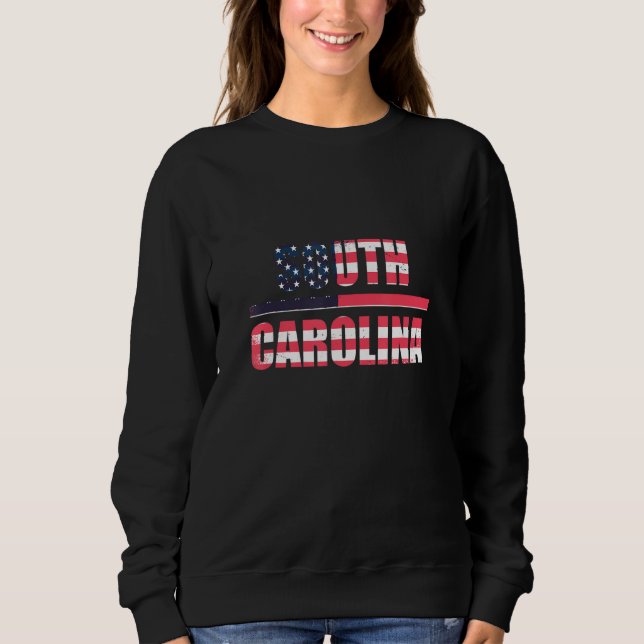 Sudadera Retro South Carolina USA (Anverso)