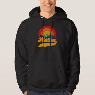 Sudadera Retro Sunset Alaska Juneau Moose 0Montañas salvaje
