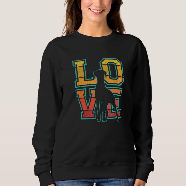 Sudadera Retro Sunset Me Encanta El Diseño De Mi Tema De Pe (Anverso)