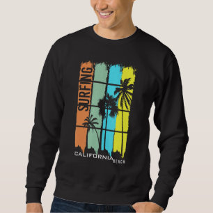 Sudadera Retro Surfing California Beach - Fiesta de verano