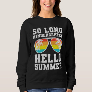 Sudadera Retro Tanto Tiempo De Guardería Hola Maestro De Ve