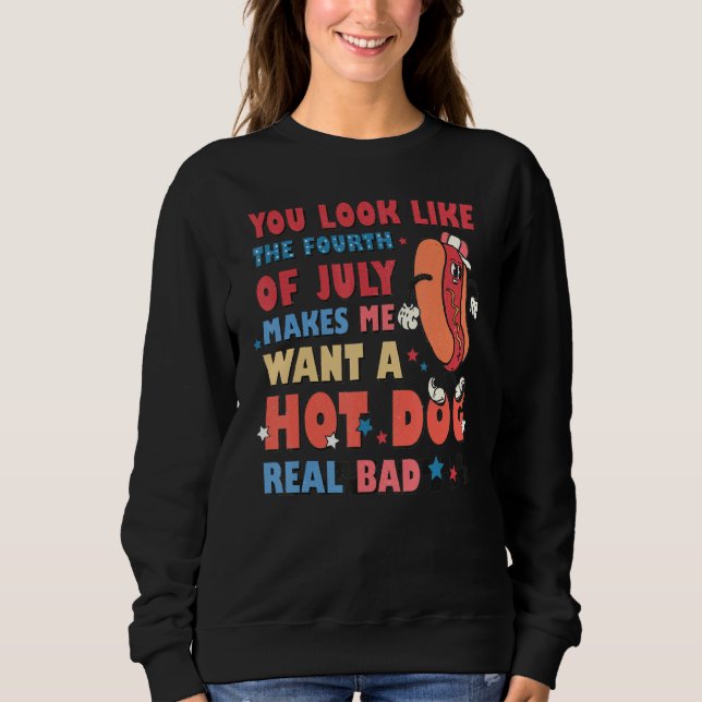 Sudadera Retro Te Parece El 4 De Julio De 2014 (Anverso)