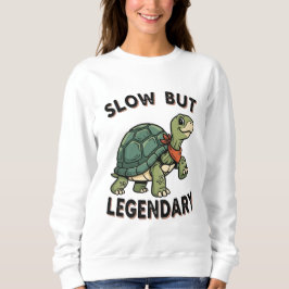 Sudadera Retro Turtle Slow Legend Women’s Sweatshirt