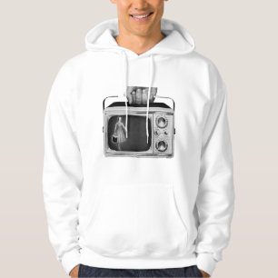 Sudadera Retro TV portátil de los años 50 de mediados de si