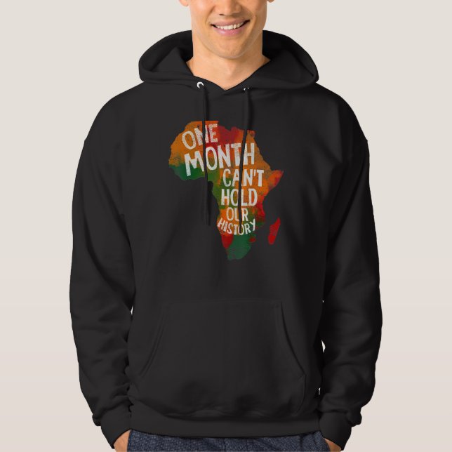 Sudadera Retro Un Mes Puede Sostener Nuestra Historia La Bl (Anverso)