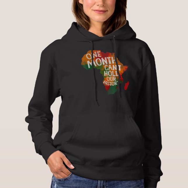 Sudadera Retro Un Mes Puede Sostener Nuestra Historia La Bl (Anverso)
