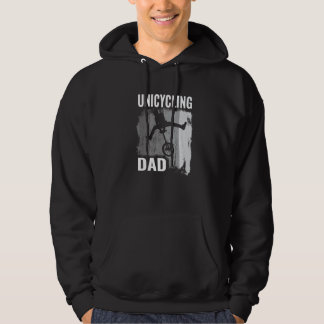 Sudadera Retro Unicyclist Unicycle Monocycle For Dad Unicyc