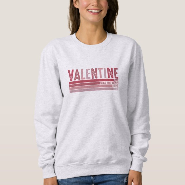 Sudadera Retro Valentine Sweatshirt (Anverso)