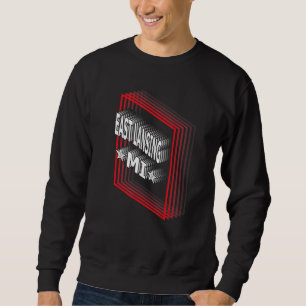 Sudadera Retro Vaporwave East Lansing Michigan MI