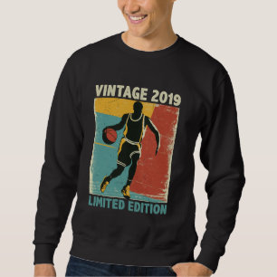 Sudadera Retro Vintage 2019 Basketball Lover Limited Editio