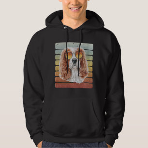 Sudadera Retro Vintage Atardecer Cavalier Rey Mamá Papá