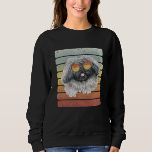 Sudadera Retro Vintage Atardecer Pekín Mamá Papá