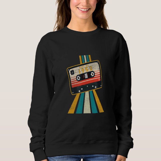 Sudadera Retro Vintage Best Of 1952 Tape Mixtape (Anverso)
