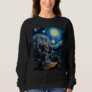 Sudadera Retro Vintage Camera Filmmaker Film Reel Art