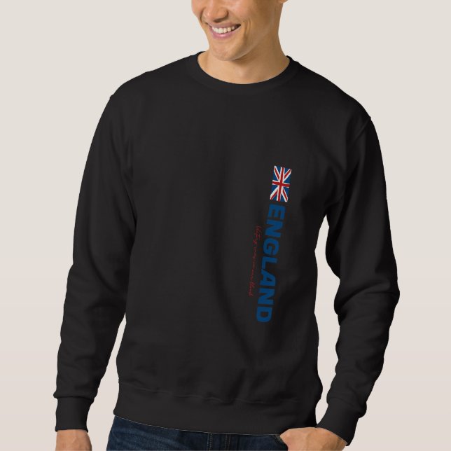 Sudadera Retro Vintage England London City Souvenir (Anverso)
