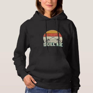 Sudadera Retro vintage femenino duel me cercas espadas depo