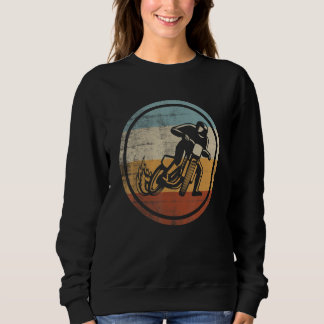 Sudadera Retro Vintage Flat Track Racing