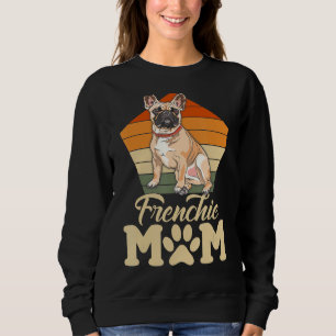 Sudadera Retro Vintage Frenchie Mom Cute French Bulldog Mot