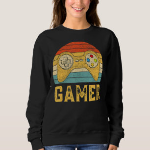 Sudadera Retro Vintage Gamer Funny Video Game Controller Ga