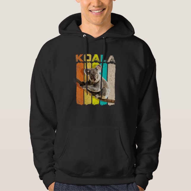 Sudadera Retro Vintage Koala Koala Bear (Anverso)