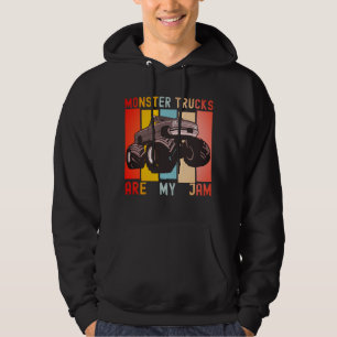 Sudadera Retro Vintage - Los Camiones Monstruos Son Mi Jam