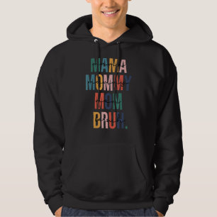 Sudadera Retro Vintage Mama Mamá Bruh Boy Mom Life