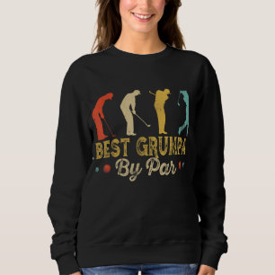 Sudadera Retro Vintage Mejor Grumpa De Par Men Golfing Golf