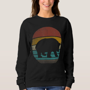 Sudadera Retro Vintage Panda Bear Hombres Mujeres Anim Fami