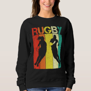 Sudadera Retro Vintage Rugby Silhouette Sports Mm