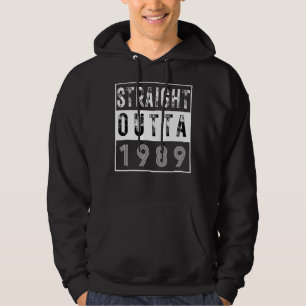 Sudadera Retro Vintage Straight Outta 1989 Dirty Treinta 3