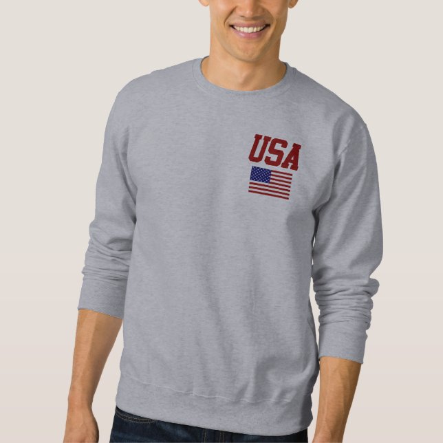 SUDADERA RETRO VINTAGE STYLE USA SWEATSHIRT (Anverso)