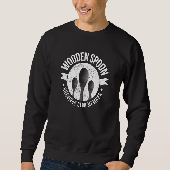 Sudadera Retro Vintage Wooden Spoon Survivor  4 (Anverso)